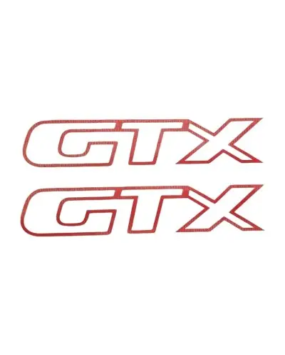 GTX Custode Peugeot 205 GTX Aufkleber 2er Set
