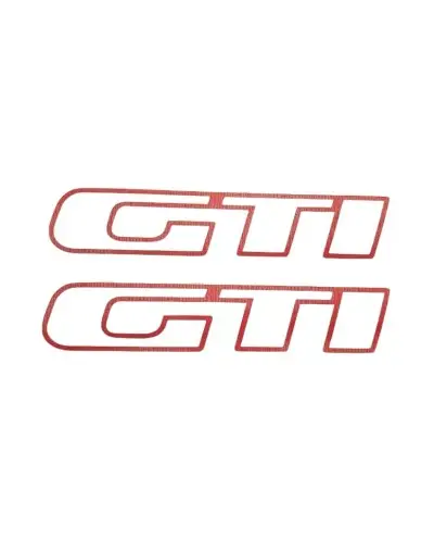 GTI Custode Peugeot 205 GTI Aufkleber 2er Set