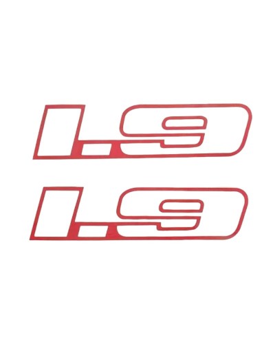 Stickers 1.9 Custode Peugeot 205 GTI lots de 2