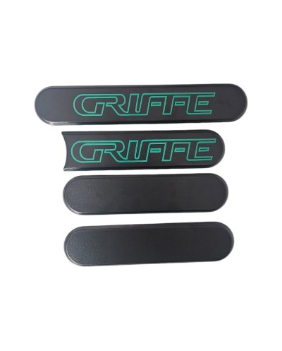 Sets de 4 Custodes negros para Peugeot 205 GTI Griffe