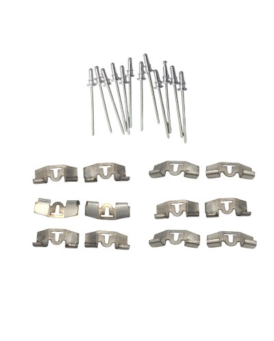 Clips de balancines de acero inoxidable Super 5 GT Turbo