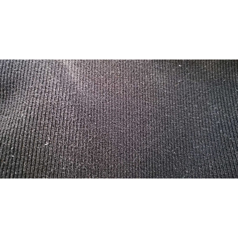 R5 Alpine / Super 5 Gt Turbo black ribbed fabric